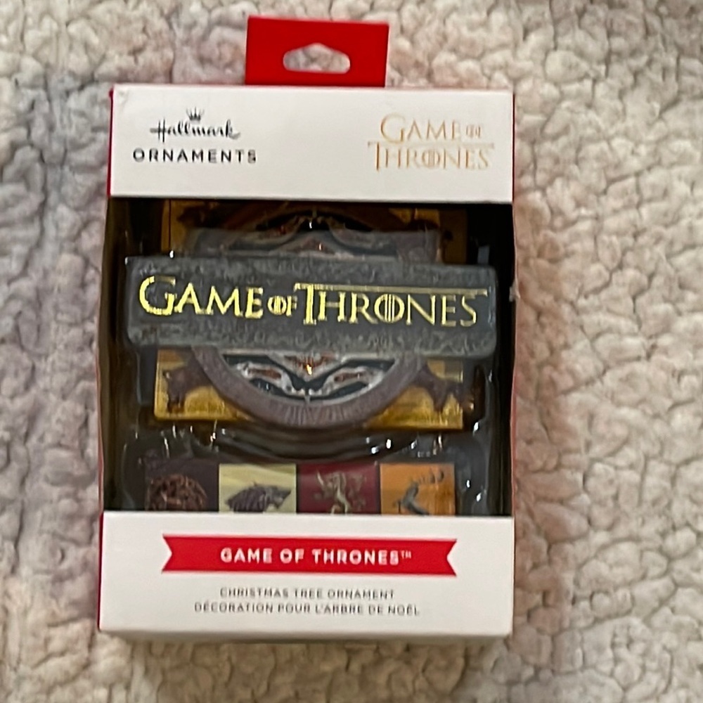 New Game of Thrones Hallmark ornament